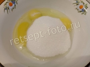 Ванильный торт с кремом "Пломбир" со сметаной