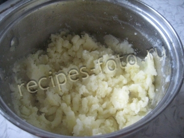 Вареники с картошкой и грибами. Тесто на воде