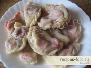 Вареники с клубникой