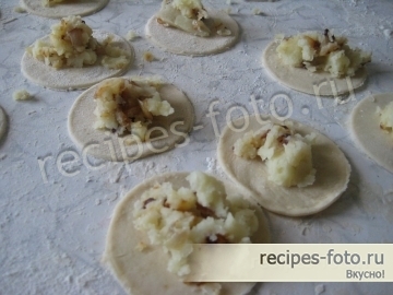 Вареники с картошкой