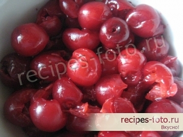Вареники с вишней (постные)