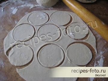 Вареники с вишней (постные)