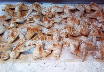 Варено-копченые крылышки в домашних условиях