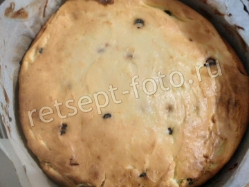 Венский сырник с изюмом