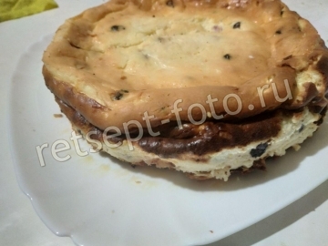 Венский сырник с изюмом