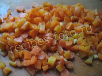 Винегрет с фасолью и огурцами