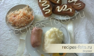 Вкусное картофельное пюре с молоком