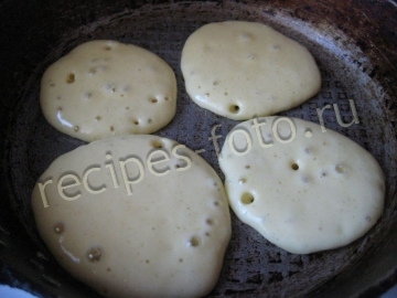 Вкусные оладьи на сметане с содой