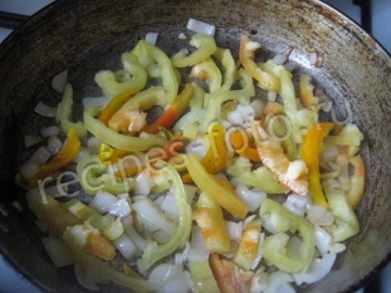 Вкусный суп с болгарским перцем и фасолью