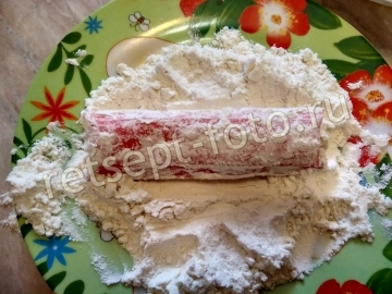 Закуска из крабовых палочек с сыром в кляре