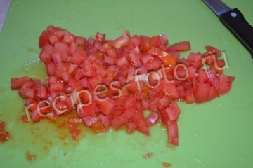 Закуска на чипсах с сыром