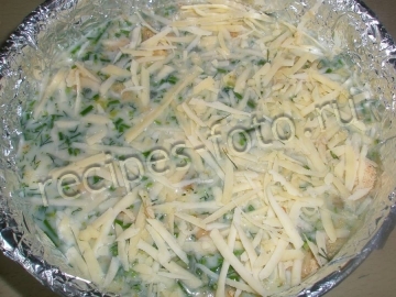 Запеканка из кабачков с сыром и помидорами