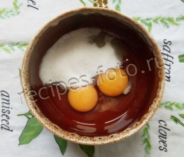 Запеканка из макарон с творогом и грушей