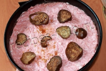 Запеканка с фаршем, картофелем и баклажанами в духовке