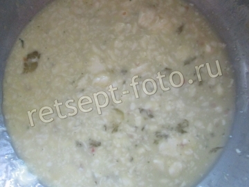 Запеканка с картошкой, курицей и кукурузой