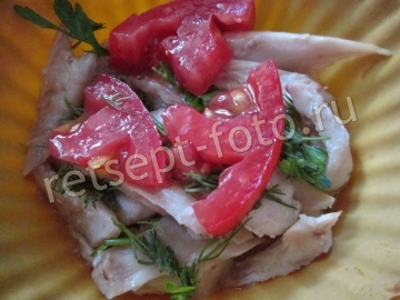 Запеканка с картошкой, курицей и кукурузой