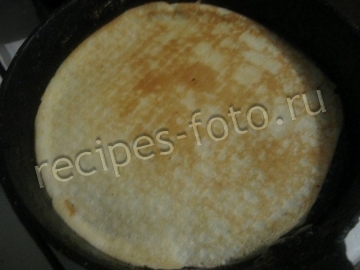 Заварные блины на молоке и кипятке