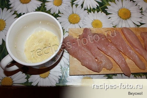 Жареная курица на сковороде