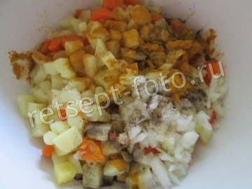 Жаренные пирожки из картофельного теста