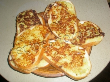 Жареные бутерброды с картошкой и луком
