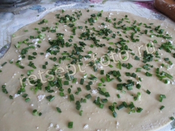Жареные китайские луковые лепешки