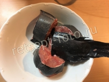 Жареный сом с рисом