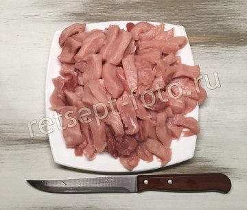 Жаркое из свинины в рассоле с картошкой