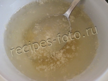 Желе из варенья и желатина