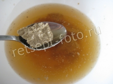 Жидкая кутья из пшеницы с маком и халвой