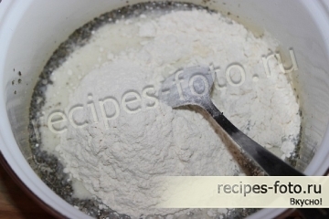 Лепешка пшеничная с прованскими травами и чесноком