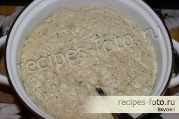 Лепешка пшеничная с прованскими травами и чесноком