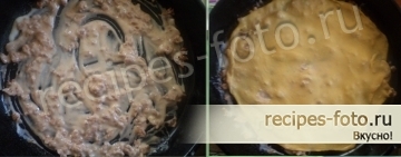 Лазанья мясная с фаршем и соусом Бешамель