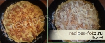 Лазанья мясная с фаршем и соусом Бешамель