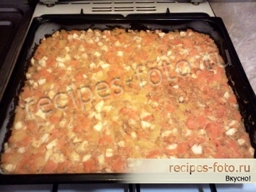 Запеканка из тыквы с яблоками