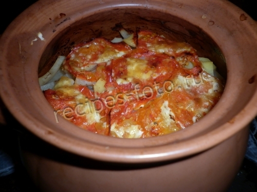 Баранина с овощами в горшочке в духовке