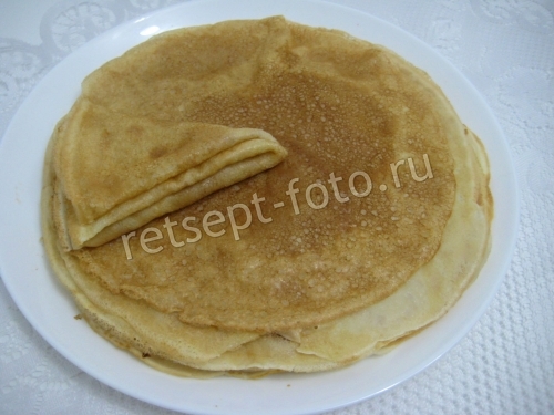 Блины на кислом молоке