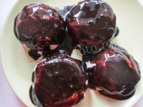 Десерт из яблок и творога
