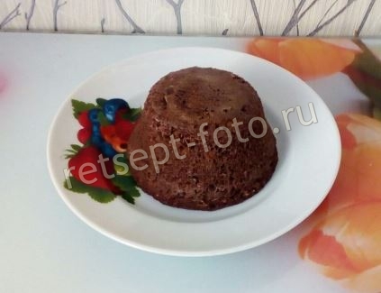 Диетический кекс из овсянки в микроволновке