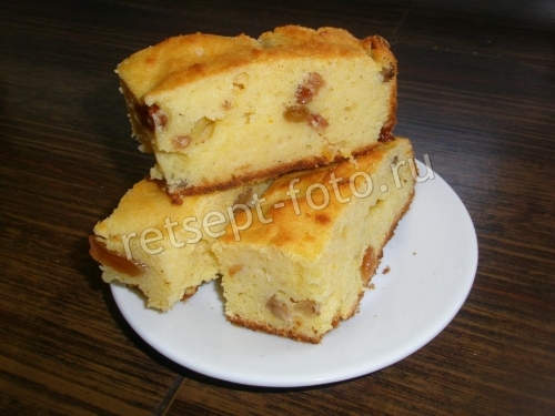 Диетический кулич с творогом