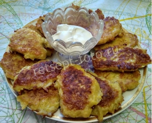 Драники с сыром