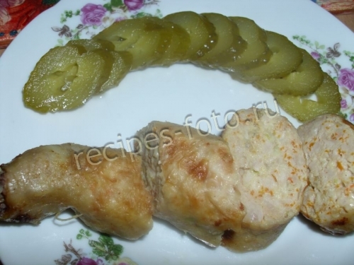 Фаршированные куриные ножки сыром без грибов