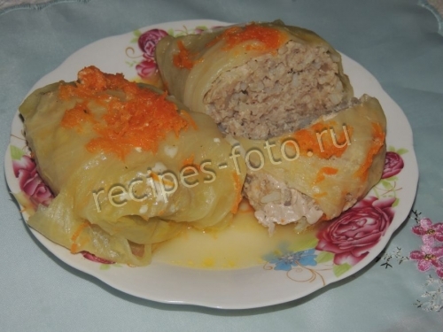 Голубцы с фаршем и рисом в кастрюле: рецепт с фото