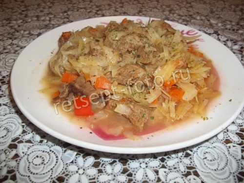 Говядина с овощами