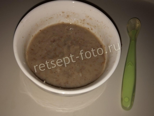 Гречка в пароварке для грудничка