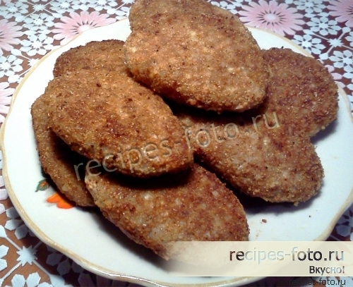 Гречневые котлеты с мясом