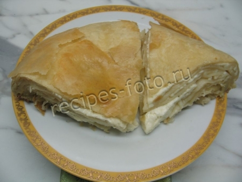 Грузинская ачма с сыром