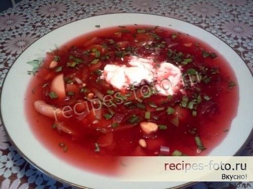 Холодный свекольник