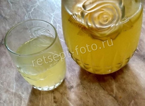 Имбирный лимонад с апельсином и лимоном