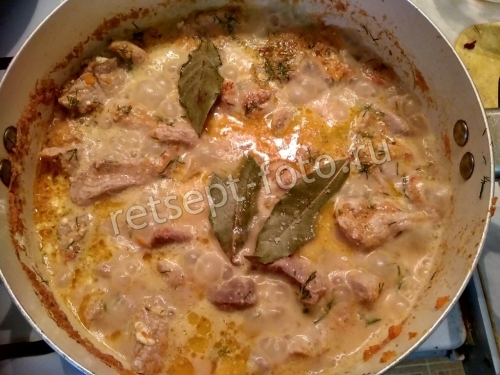 Индейка с овощами