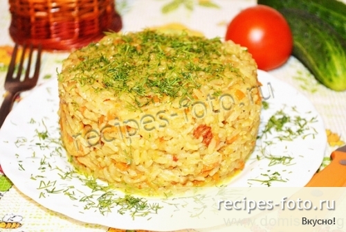 Рис в мультиварке (плов)